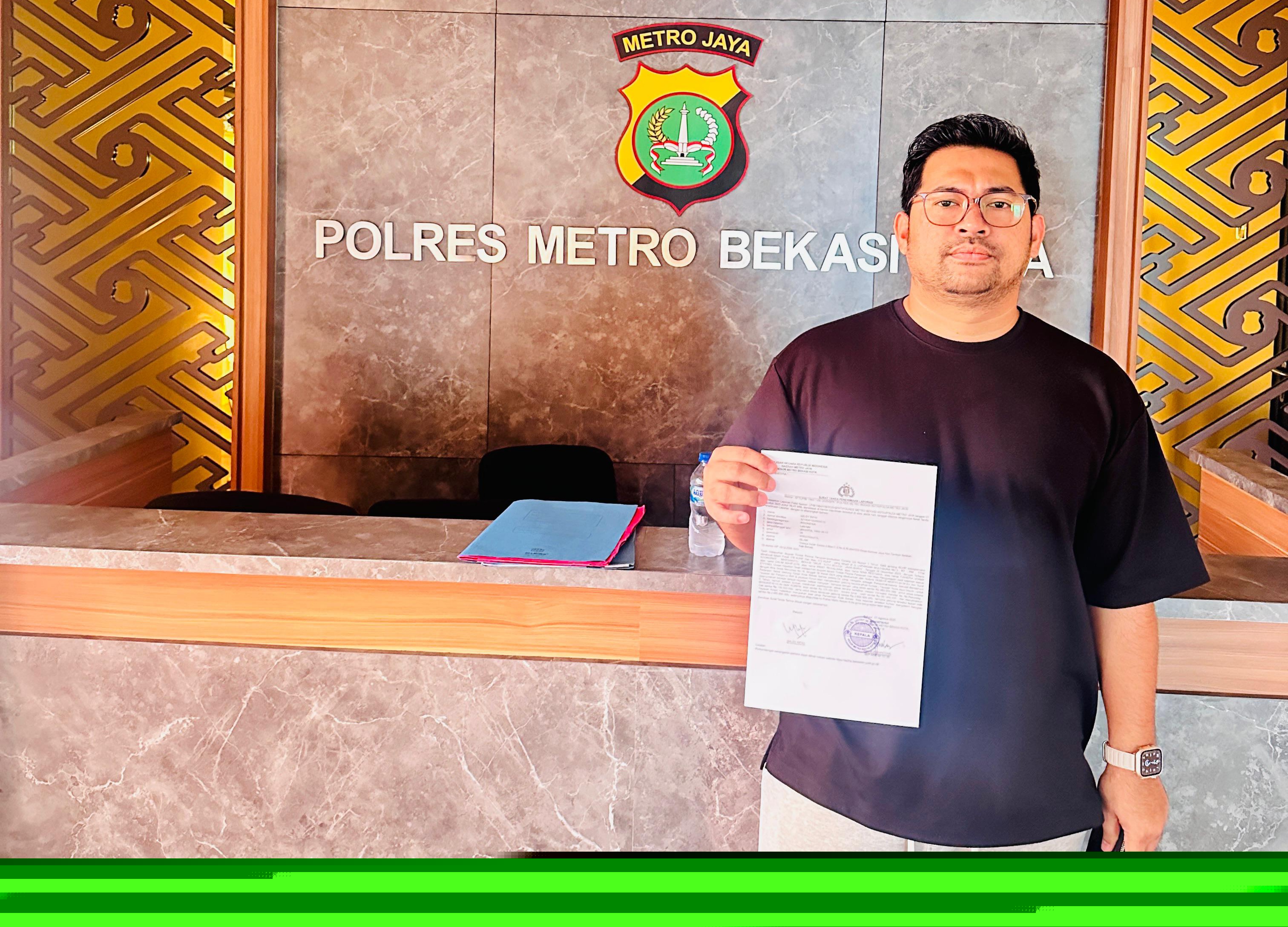 Pemilik STIE GICI Resmi Laporkan Tindak Penipuan Pengelola SMK Korpri